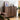 Sustain 4 Hidden Door Cherry Wood Shoe Cabinet