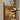 Fable Small Open Glass Handles Solid Cherry Wood Cabinet