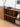 Contemporary Low Flat Solid Walnut Wood Sideboard