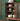 Cobalt Blur Sliding Glass Door Black Walnut Wood Kitchen Cabinet
