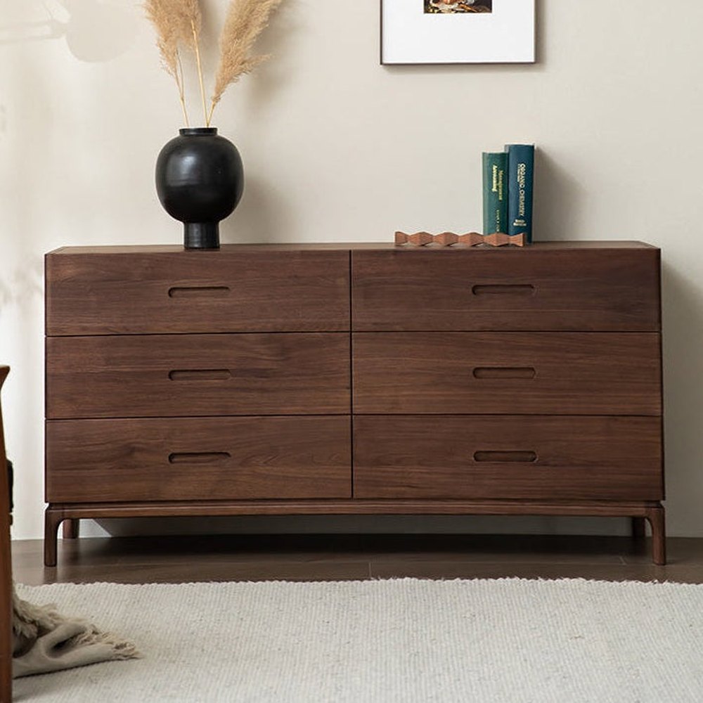 Pinnacle Full Balance Black walnut Wood Dresser Pinnacle Full Balance Black walnut Wood Dresser