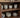 Black Walnut Wood Louver Grille Cupboard