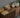 Black Walnut Wood Louver Grille Cupboard