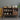 Black Walnut Wood Louver Grille Cupboard