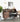 Cascade Long Open Space Natural Walnut Wood Kitchen Cabinets