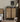 Japandi Walnut Wood Shoe Cabinet with Rattan Doors
