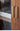 Whimsical Walnut Wood Two Arch Glass Door Design Cabinet