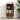 Aura Small Walnut Wood Side Table with Two Drawers