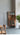 Elysian Solid Walnut Wood Corner Cabinet