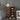 Japandi Grille Doors Walnut Shoe Cabinet