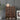 Japandi Grille Doors Walnut Shoe Cabinet