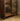 Epic Small Square Walnut Wood Storage Cabinet
