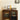 Epic Small Square Walnut Wood Storage Cabinet