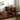 Epic Small Square Walnut Wood Storage Cabinet