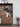 Solid Walnut Wood Display Cabinet with Storage