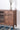 Quantum Living Room Solid Walnut Wood Storage Cupboard With 4 Drawers