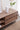 Elysium Balance White Ash Wood TV Table