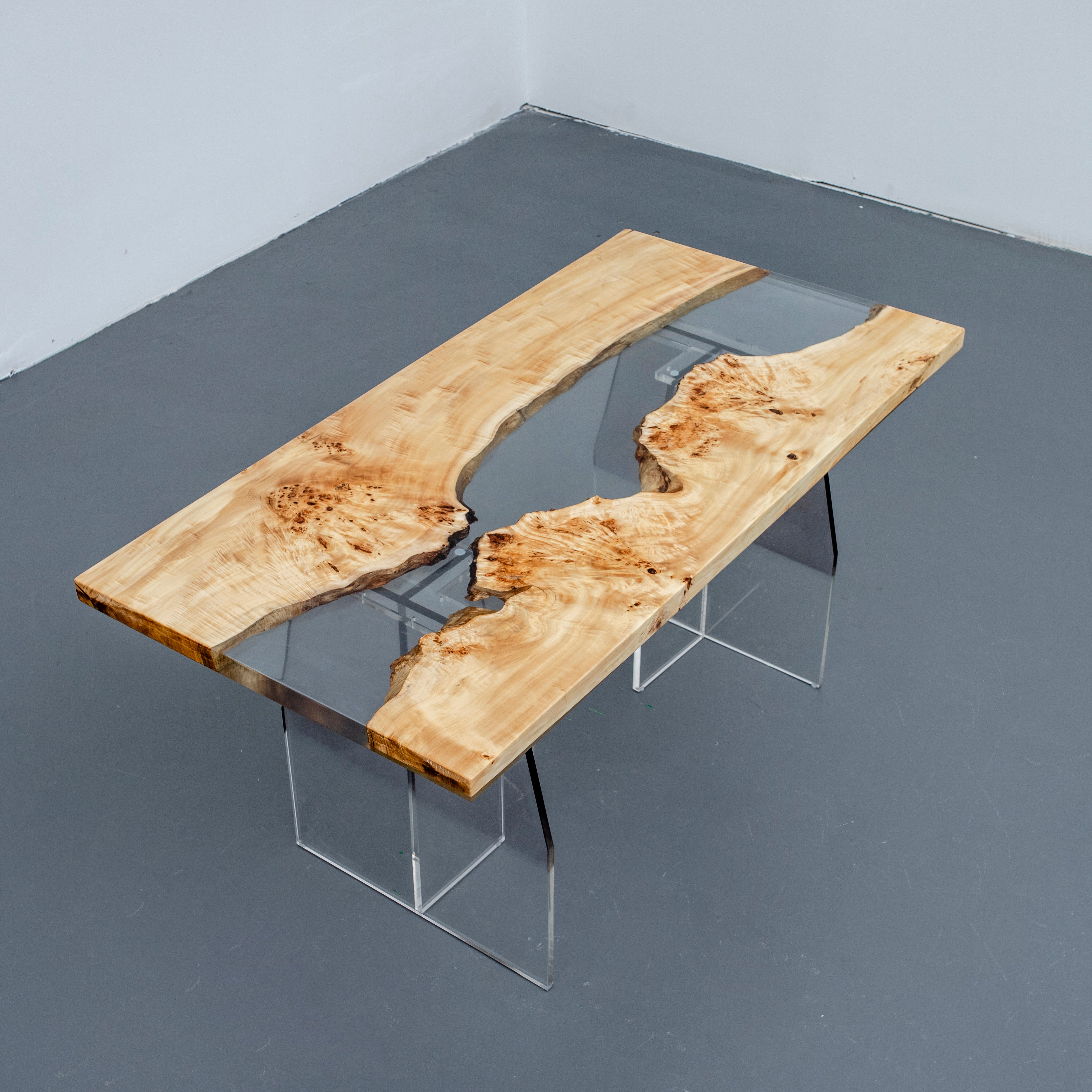 テーブルトップ用エポキシ樹脂、エポキシ樹脂ライブエッジテーブル、エポキシ樹脂リバーテーブル