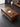 mesa de centro de madera maciza oscura, mesa de centro maciza de nogal americano
