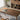 Mesa com gaveta de vidro de madeira de nogueira, mesa de nogueira preta, mesa de nogueira