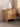 Modern Cross Design White Oak Wood Nightstand 