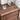 Artisan Dual Drawer Black Walnut Wood Nightstand