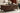 Sofabord i amerikansk stil sort valnøddetræ