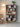 goldenes Walnuss-Bücherregal, Nussbaum-Bücherregal aus der Mitte des Jahrhunderts, Bücherregal aus massiver Eiche