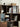 large black walnut bookcase, modern walnut bookcase, solid walnut bookcase