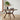 mesa de comedor redonda de madera de nogal, mesa de comedor redonda de madera maciza de nogal