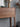 konsolbord i valnöt, modernt konsolbord i valnötsträ