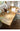 Schreibtisch aus heller Eiche, Schreibtisch aus Eichenholz, Schreibtisch aus massiver Eiche