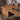 Hårt trä skrivbord med bokhylla, modernt körsbärsskrivbord, skrivbord av naturligt trä
