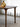 Mesa moderna de madera de nogal, mesa de madera de nogal negro