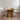mesa de comedor redonda de madera de roble, mesa de comedor redonda de madera de roble