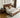 アメリカンスタイルのブラックウォールナット無垢材ベッド、無垢材ベッド