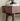 mesa de console antiga em madeira de nogueira maciça, feita de madeira nível FAS