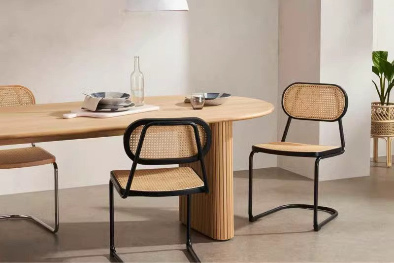 mesa de jantar de madeira maciça carvalho, mesa de jantar de cozinha de madeira maciça de carvalho