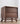 Artisan Dual Drawer Black Walnut Wood Nightstand 