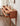 table console antique en bois de cerisier massif, table console en noyer foncé avec tiroirs
