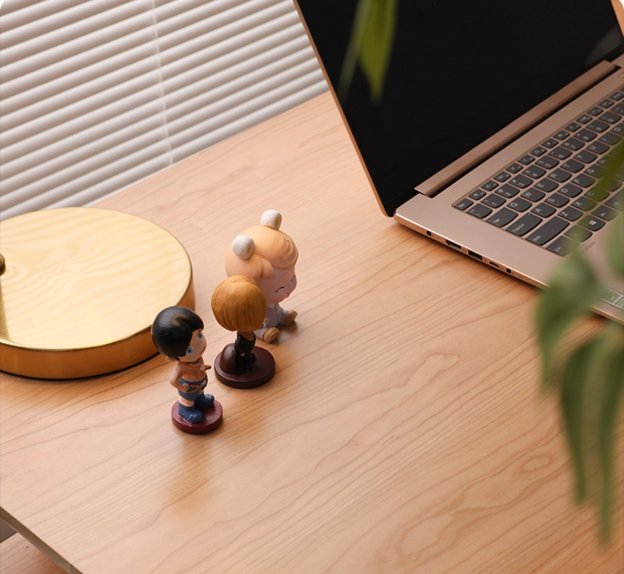 Escritorio de cerezo con estantería, escritorio de cerezo en forma de l, escritorio de madera maciza de cerezo