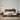 Made to order Floor Form low platform bed frame in walnut finish, showcasing sleek design and sturdy construction.