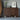 StrideBox Walnut Wood Shoe Cabinet with Concealed Storage