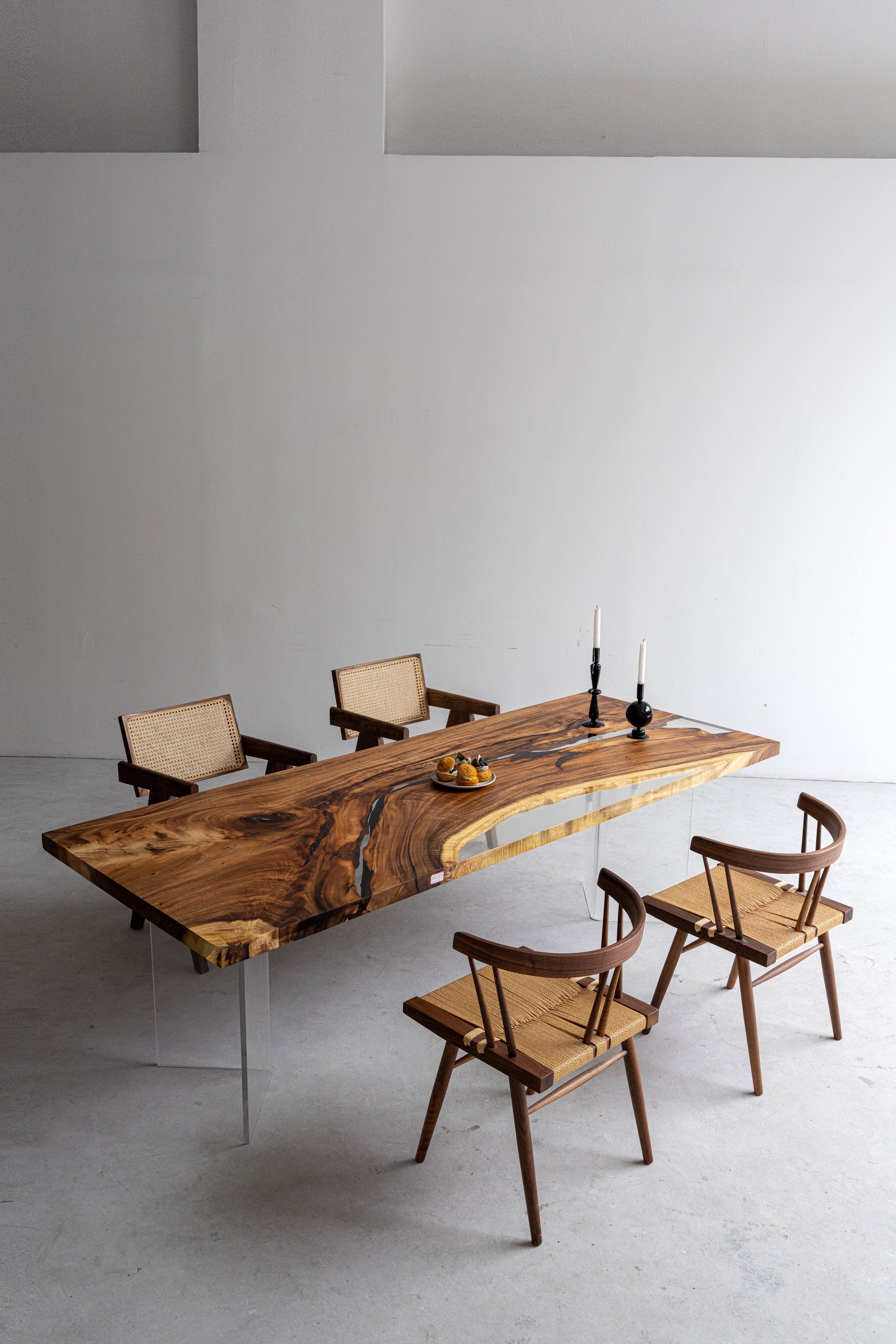 mesa de madera de resina epoxi, mesa de río de resina epoxi, mesa de centro de resina epoxi