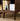 Charming Cottage black walnut Wood End Table 