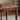 Mesa de comedor moderna de madera maciza de nogal estilo americano