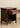 Amerikansk stil nattduksbord i massivt trä i valnöt
