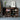 StrideBox Walnut Wood Shoe Cabinet with Concealed Storage
