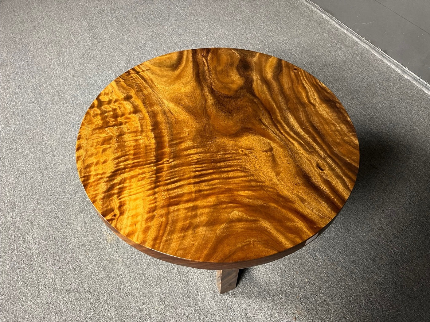 mesa redonda de madera moderna, mesa redonda de madera real, mesa redonda de madera para 6, mesa redonda de madera sin terminar