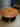 et stykke træ rundt bord, 60 træ rundt bord, ægte træ rundt bord, naturligt træ rundt bord